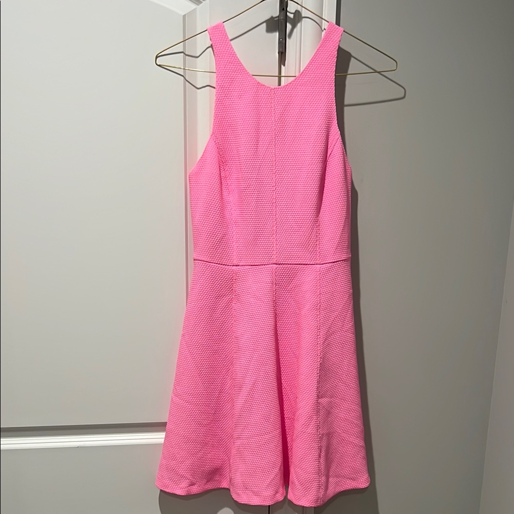 Sandro Paris Vibrant Pink Sleeveless Dress